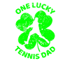 Tennis St. Patrick’s day shamrock