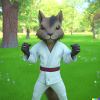 Karate Hörnchen