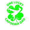 Capoeira St. Patrick's day shamrock