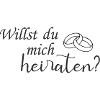 Willst du mich heiraten?