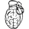 Brain // Grenade // Illustration
