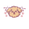 Funny dog groomer design