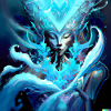 Blue Ghost digital art