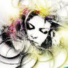 Mystical white ghost digital art