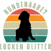 Locken Glitter Retro Sunset