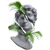 Statue verte