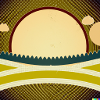Retro landschaft