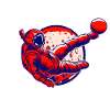 Astronaut Football Kick