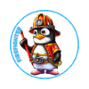 Firefighter, sweet penguin
