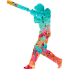 Cricketers in Popart