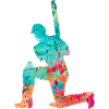 Cricketers in Popart