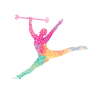 Tambourstab swirling