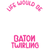 Tambourstab swirling