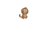 cute monkey ears closed