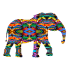 kunterbunter Elefant