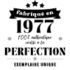 fabriqué en 1977