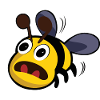 Abeille folle