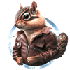 Chipmunks Captain Leather Jacket Pilot