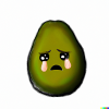 Traurige Avocado