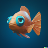Gelangweilter Fisch