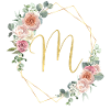 Customizable Monogram TM Floral