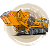 Truck with container body