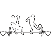 Fußballdesign Fußballspieler Fußballmannschaft