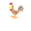 Chicken Cute Ugly Dirty