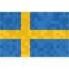 Sverigeflagga Skandinaviens svenska flagga