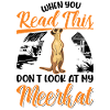 Erdmännchen Geschenk Meerkat