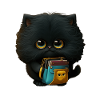 100 days of school cat