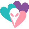 Love Hearts Alien