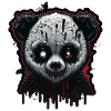 Panda effrayant