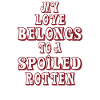 My love belongs...