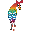 Regenbogen Okapi