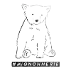 Ourson polaire mignonnerie line art