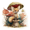 Cute Desert Fox