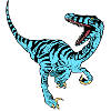 Blue Velociraptor