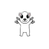 Eisbär Polarbär Bär
