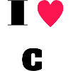 I love C