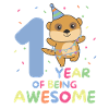 Meerkats for the 1st birthday for children one year