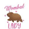 Dame Wombat folle