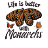 Idée cadeau Papillon Monarque