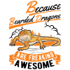 Bearded dragon saying Bearded Dragon