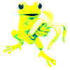 Yellow frog