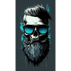 Hipster Skull