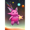 Mignon bébé Axolotl