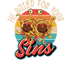 Fliegendes Spaghettimonster FSM Retro