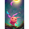 Mignon bébé Axolotl