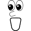 Surprised Face Expression Emoji